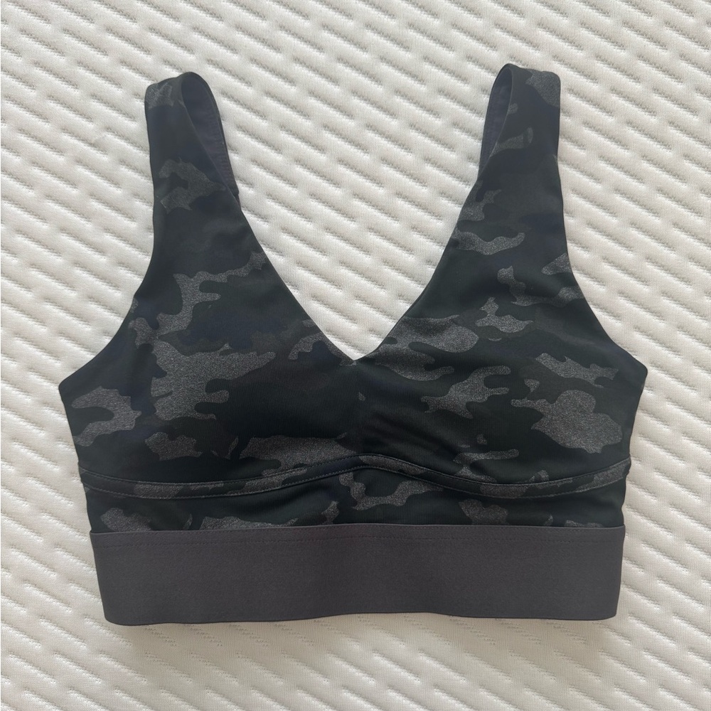 Black Camo Sports Bra
